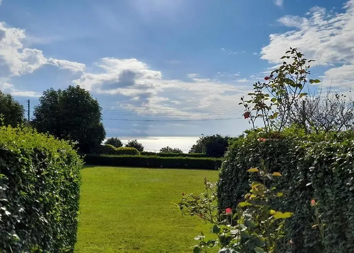 Studio Cosy Et Terrasse-Jardin Superbe Vue Mer
