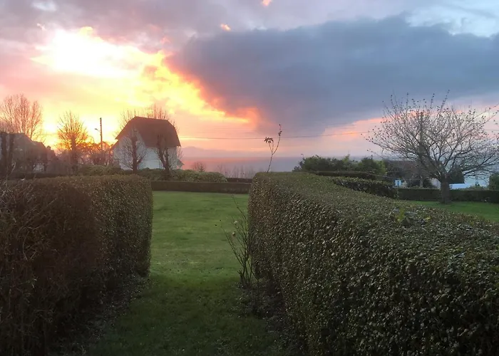 Studio Cosy Et Terrasse-Jardin Superbe Vue Mer