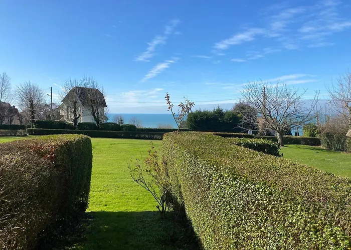 Studio Cosy Et Terrasse-Jardin Superbe Vue Mer